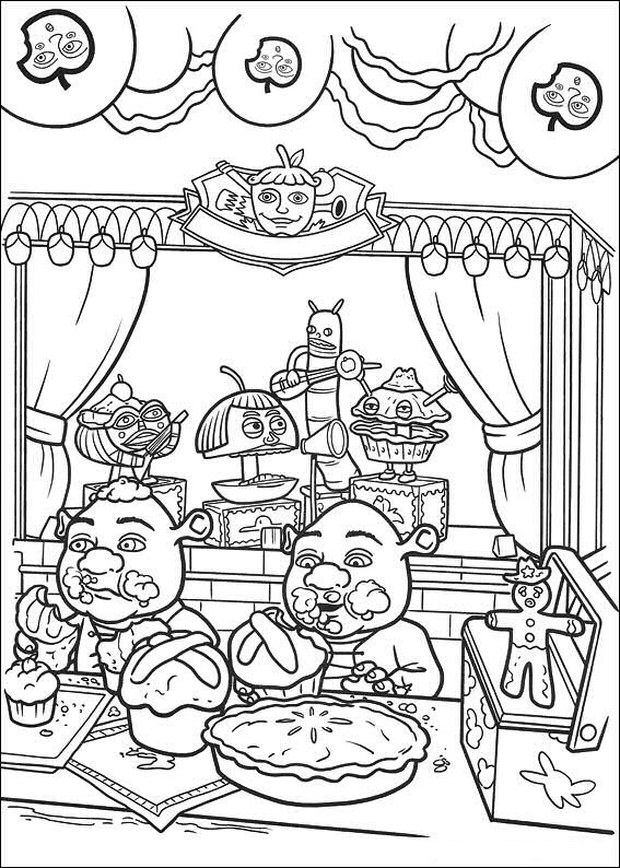 Kids-n-fun.com | Coloring page Shrek 4 Forever After Shrek 4 Forever After